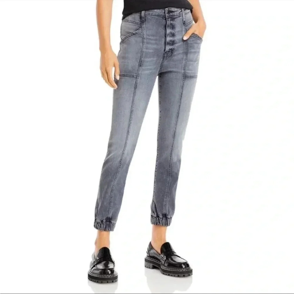 Jonathan Simkhai gray jogger denim